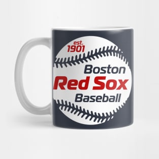 Red Sox 80s Retro Ball Mug